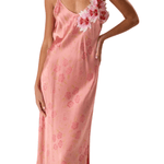 Natalie Martin Carrie Bias Slip - Vermillion