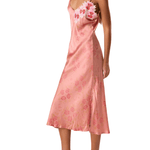 Natalie Martin Carrie Bias Slip - Vermillion