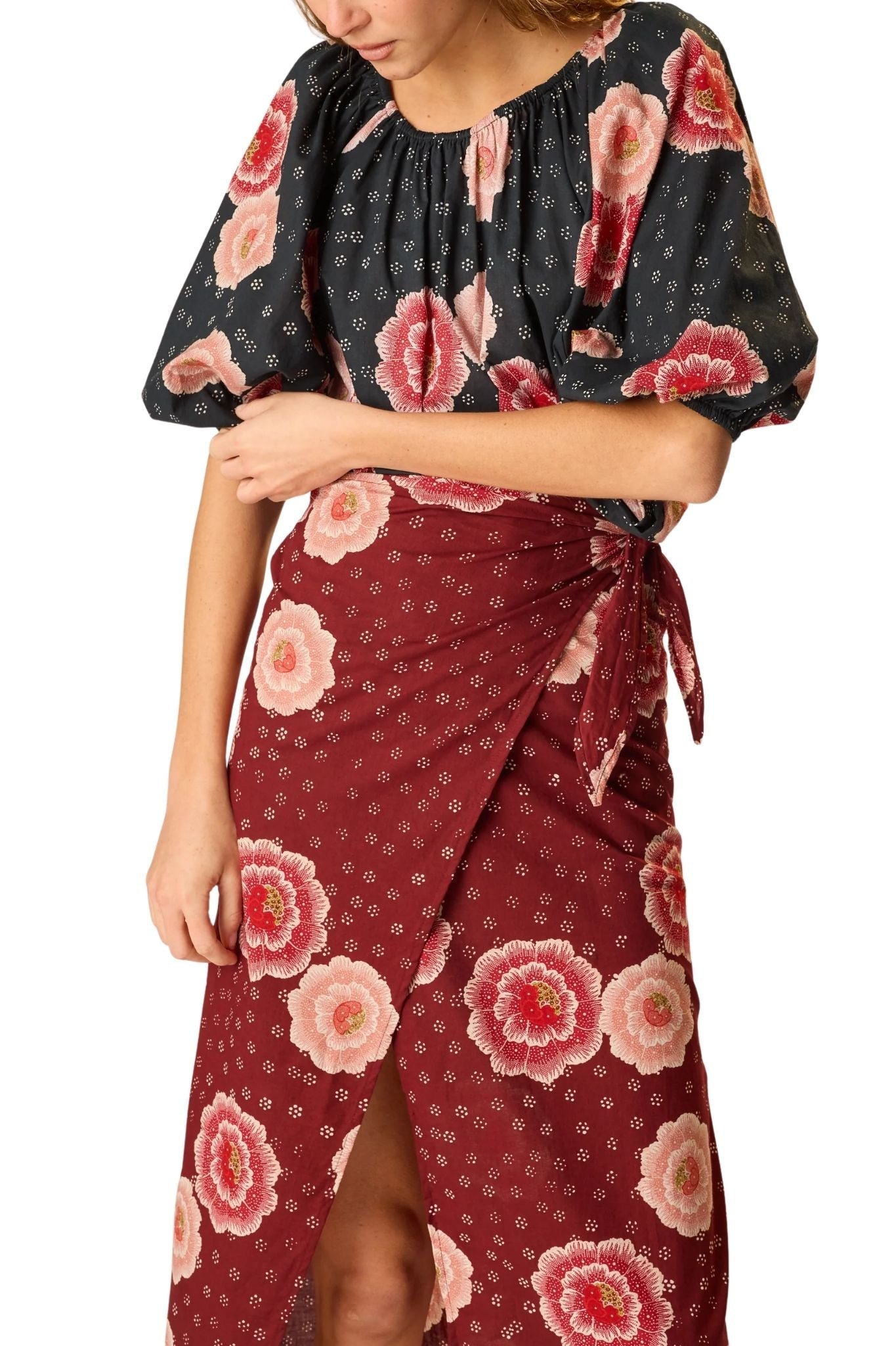 Natalie Martin Ella Top - Vermillion