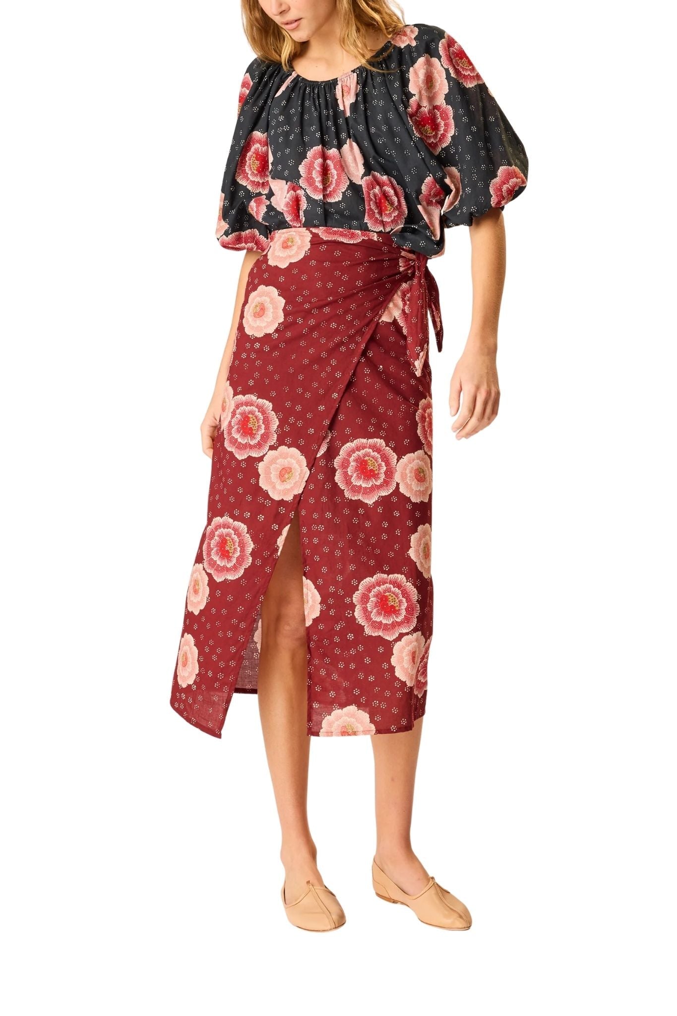 Natalie Martin Ella Top - Vermillion