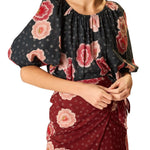 Natalie Martin Ella Top - Vermillion