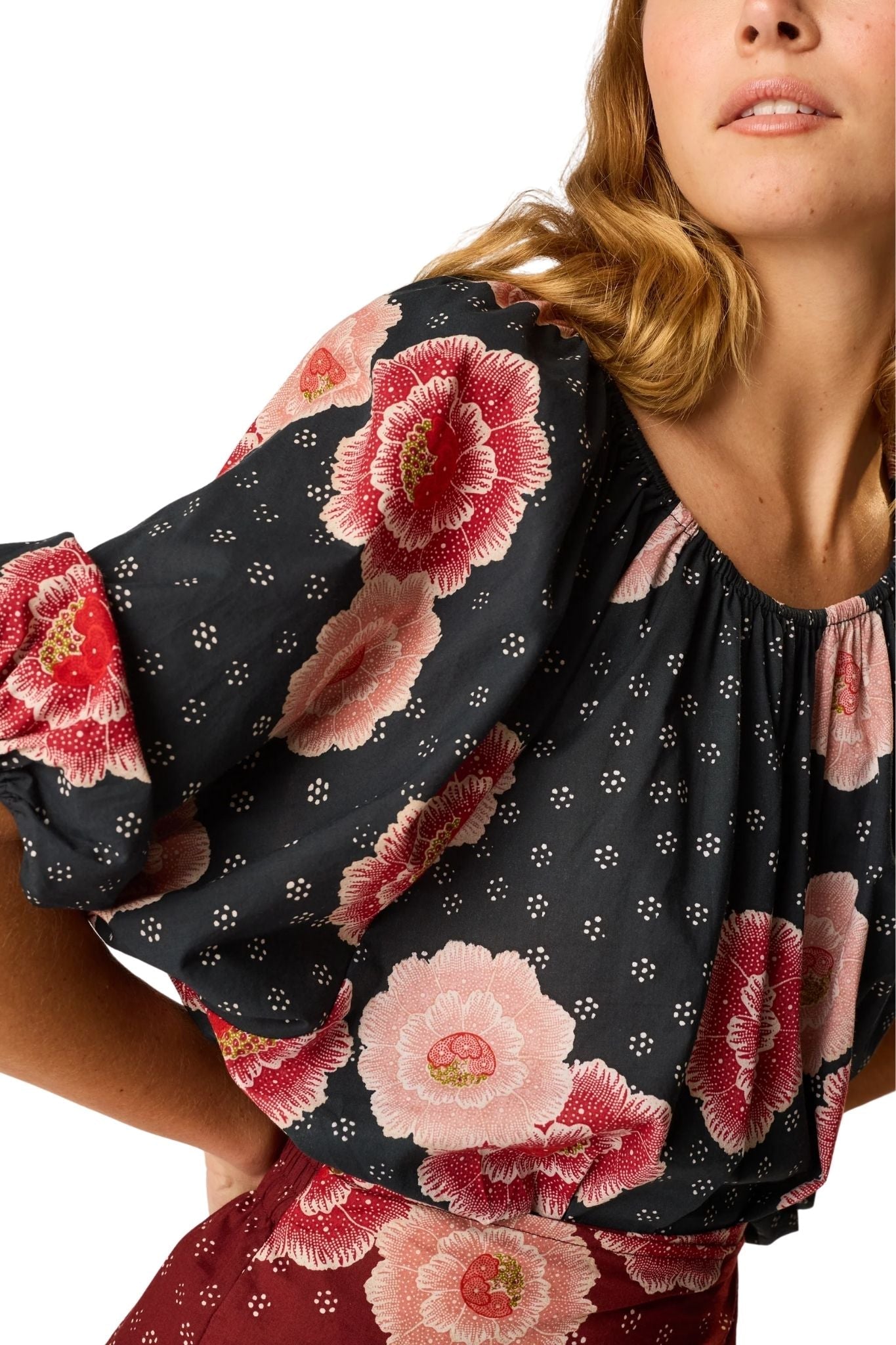 Natalie Martin Ella Top - Vermillion