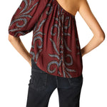 Natalie Martin Erin Top - Vermillion