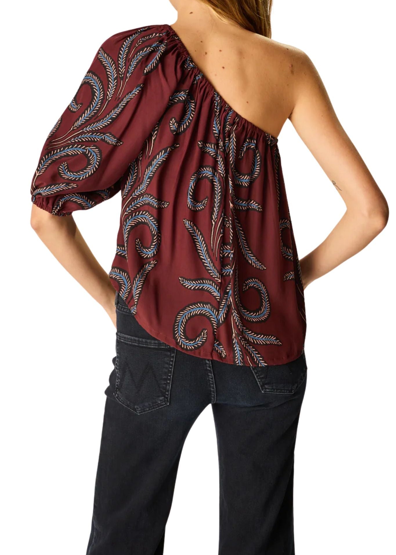 Natalie Martin Erin Top - Vermillion