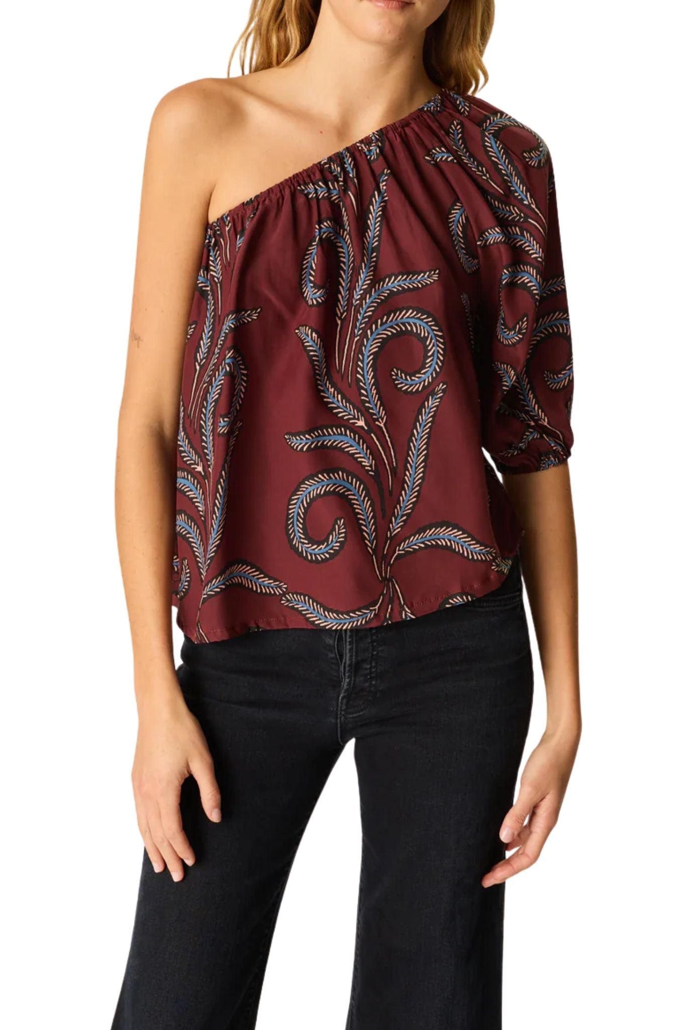 Natalie Martin Erin Top - Vermillion