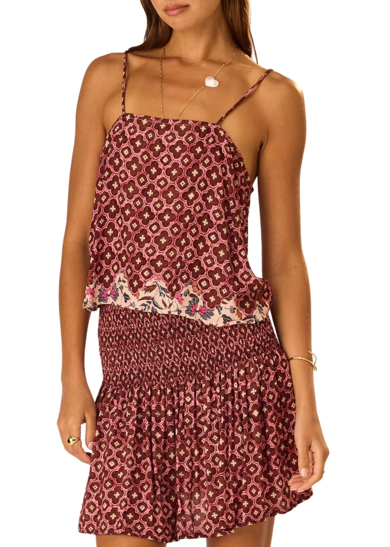 Natalie Martin Fern Cami - Vermillion