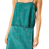 Natalie Martin Fern Cami With Embroidery - Vermillion