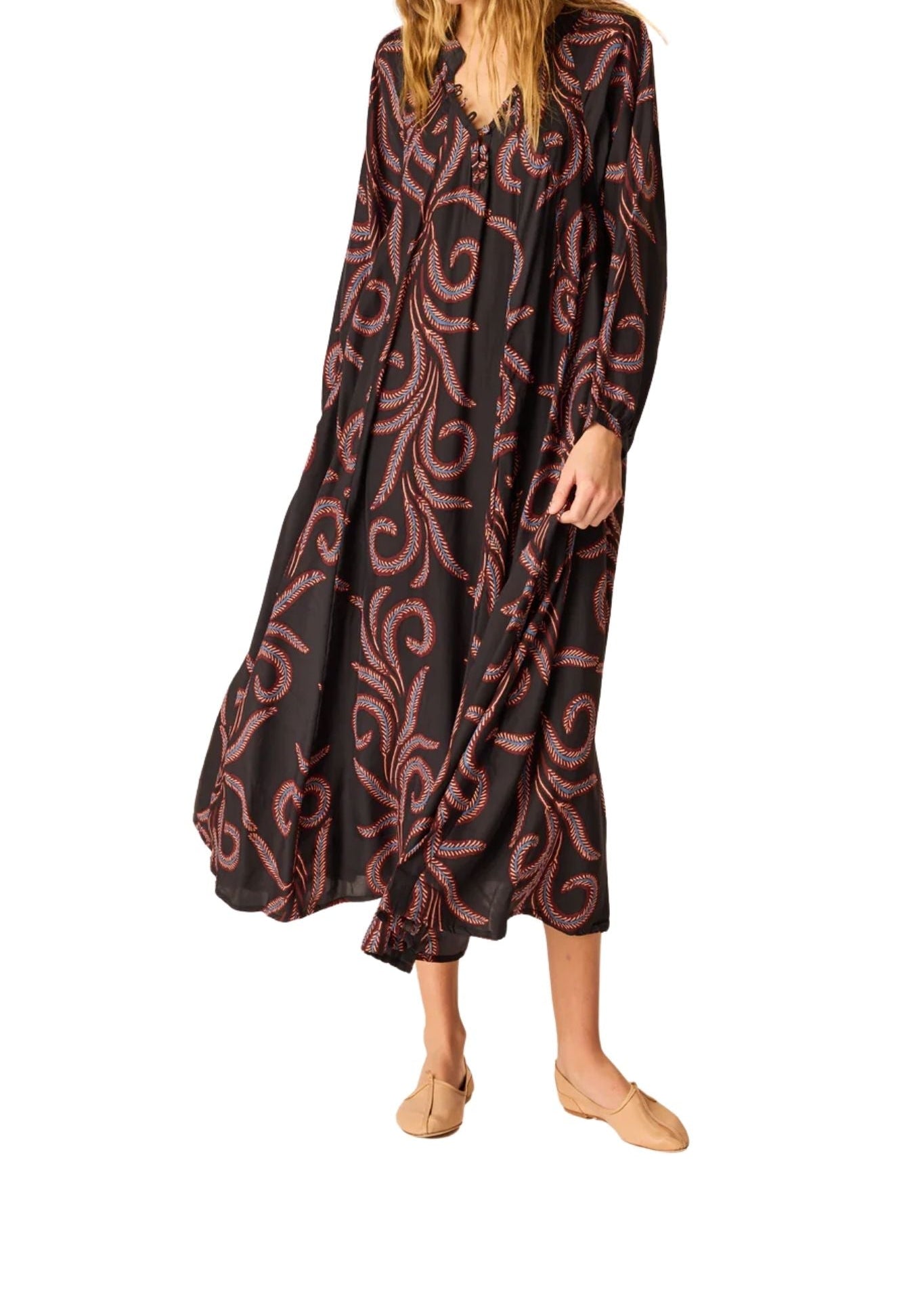 Natalie Martin Fiore Maxi - Vermillion