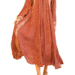 Natalie Martin Fiore Maxi - Vermillion