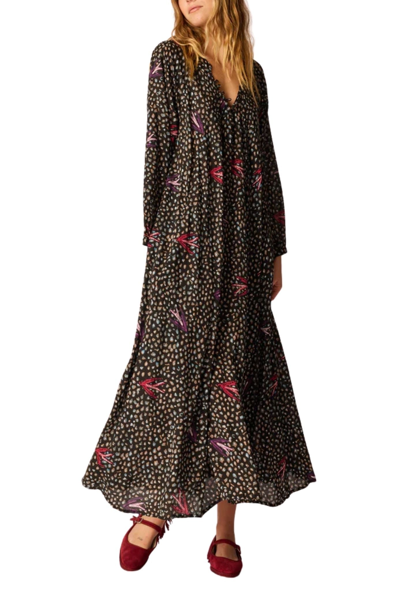 Natalie Martin Fiore Maxi - Vermillion