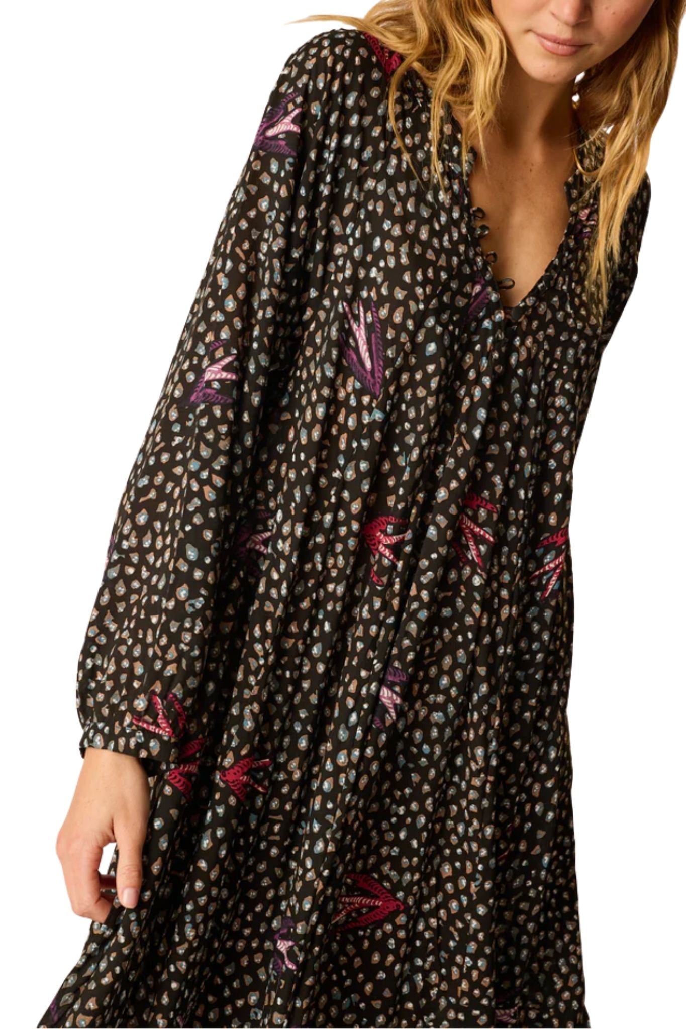 Natalie Martin Fiore Maxi - Vermillion