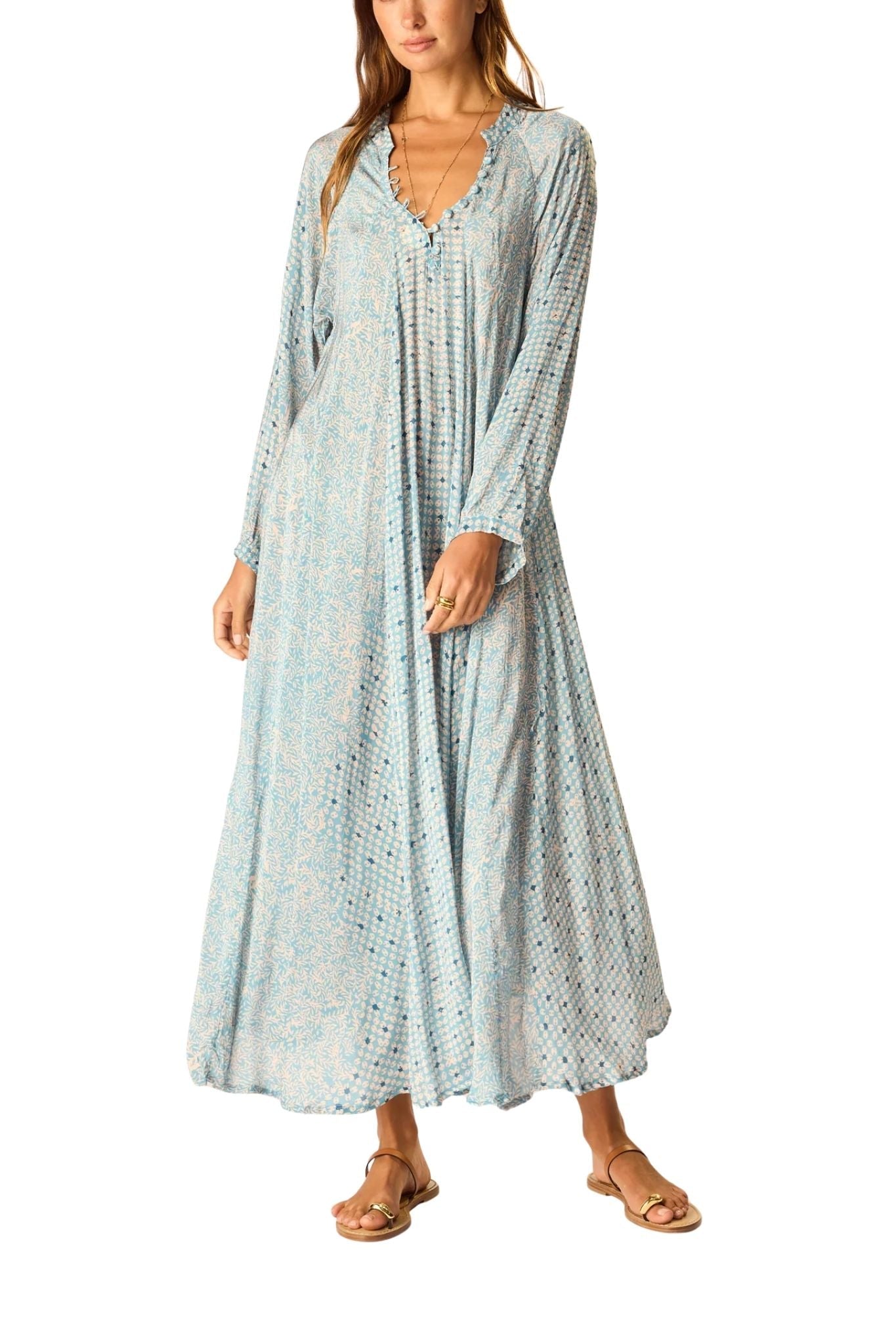 Natalie Martin Fiore Maxi - Vermillion