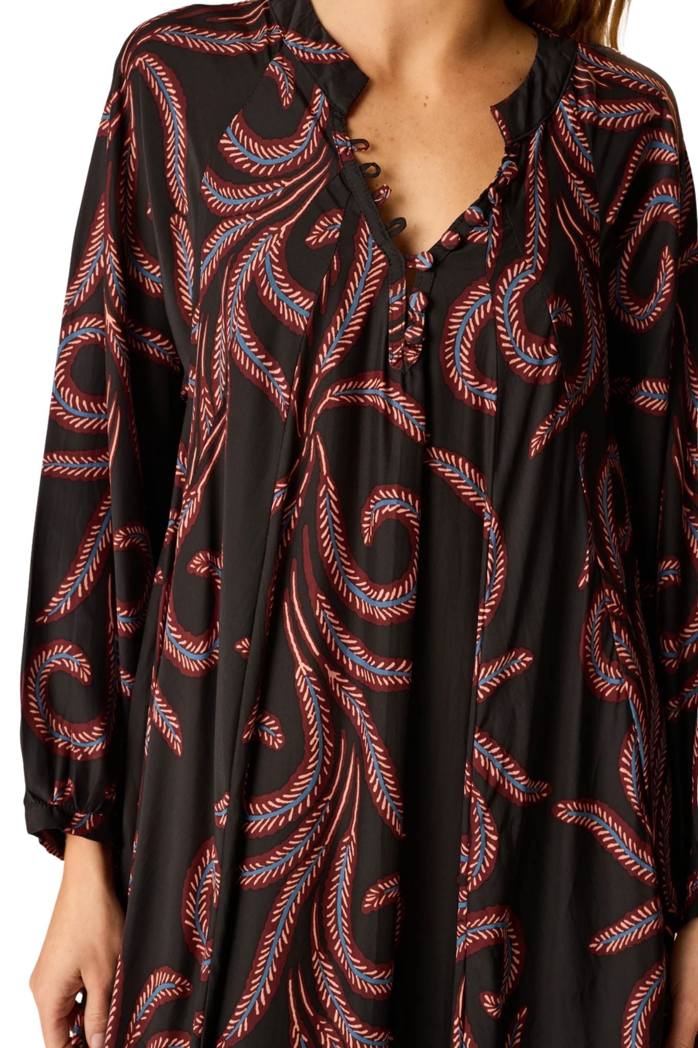 Natalie Martin Fiore Maxi - Vermillion