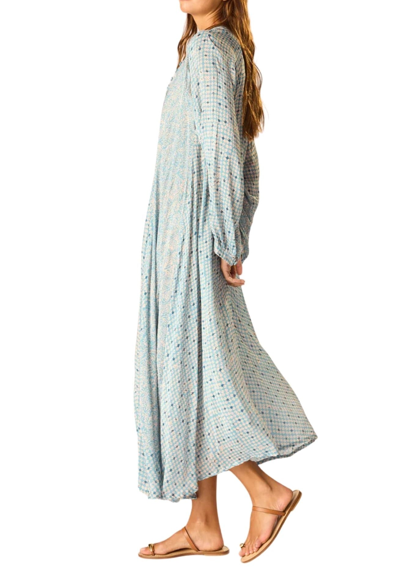 Natalie Martin Fiore Maxi - Vermillion