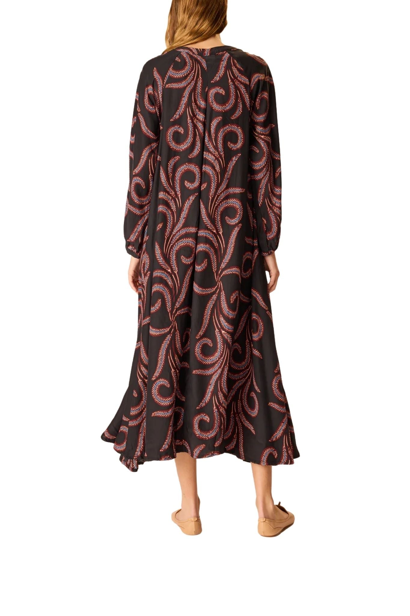 Natalie Martin Fiore Maxi - Vermillion