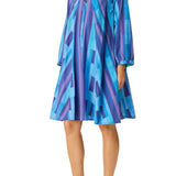 Natalie Martin Fiore Short Dress - Vermillion