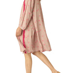 Natalie Martin Fiore Short Dress - Vermillion