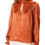 Natalie Martin Georgia Top - Vermillion