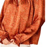 Natalie Martin Georgia Top - Vermillion