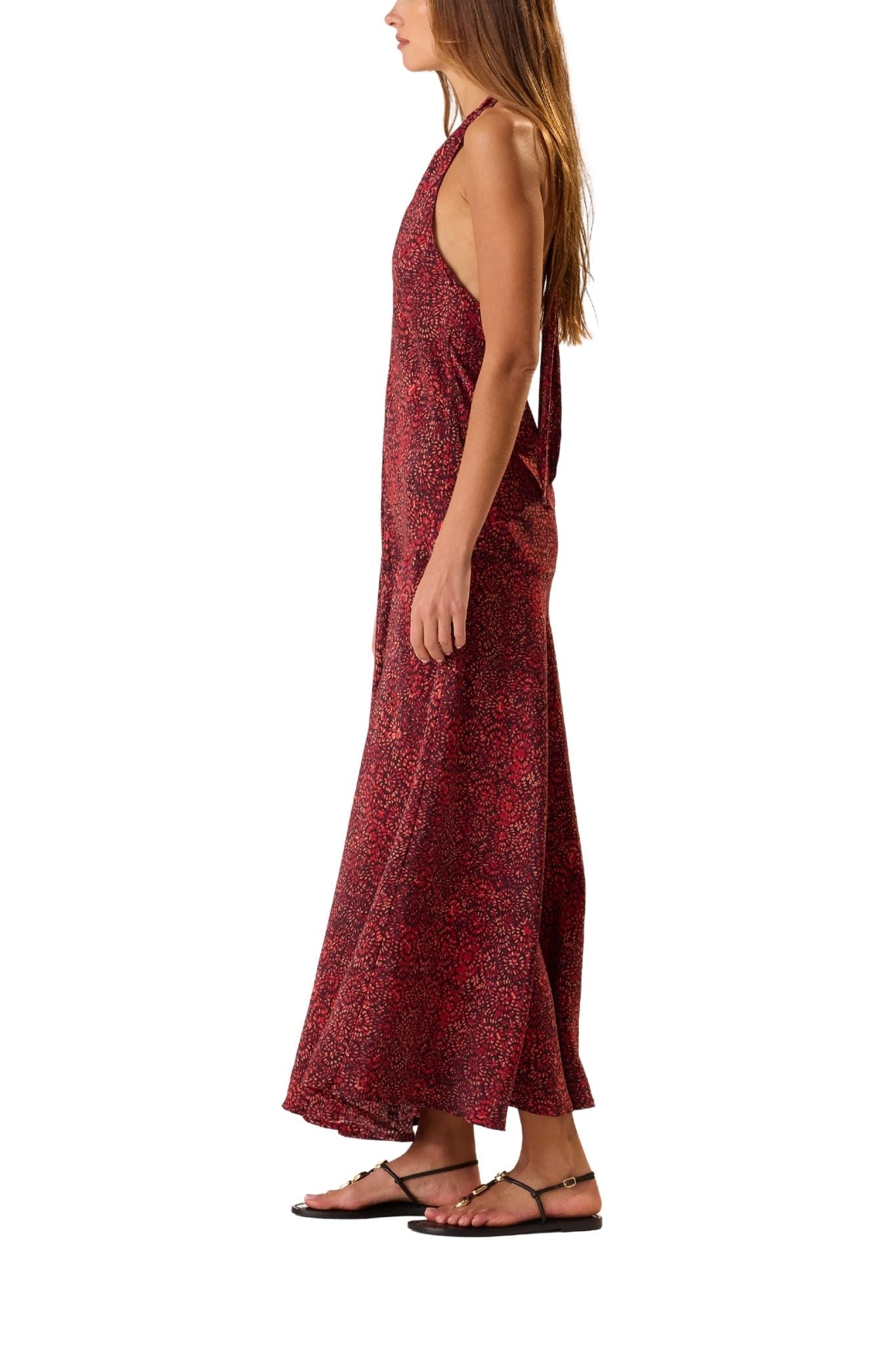 Natalie Martin Gwen Dress - Vermillion