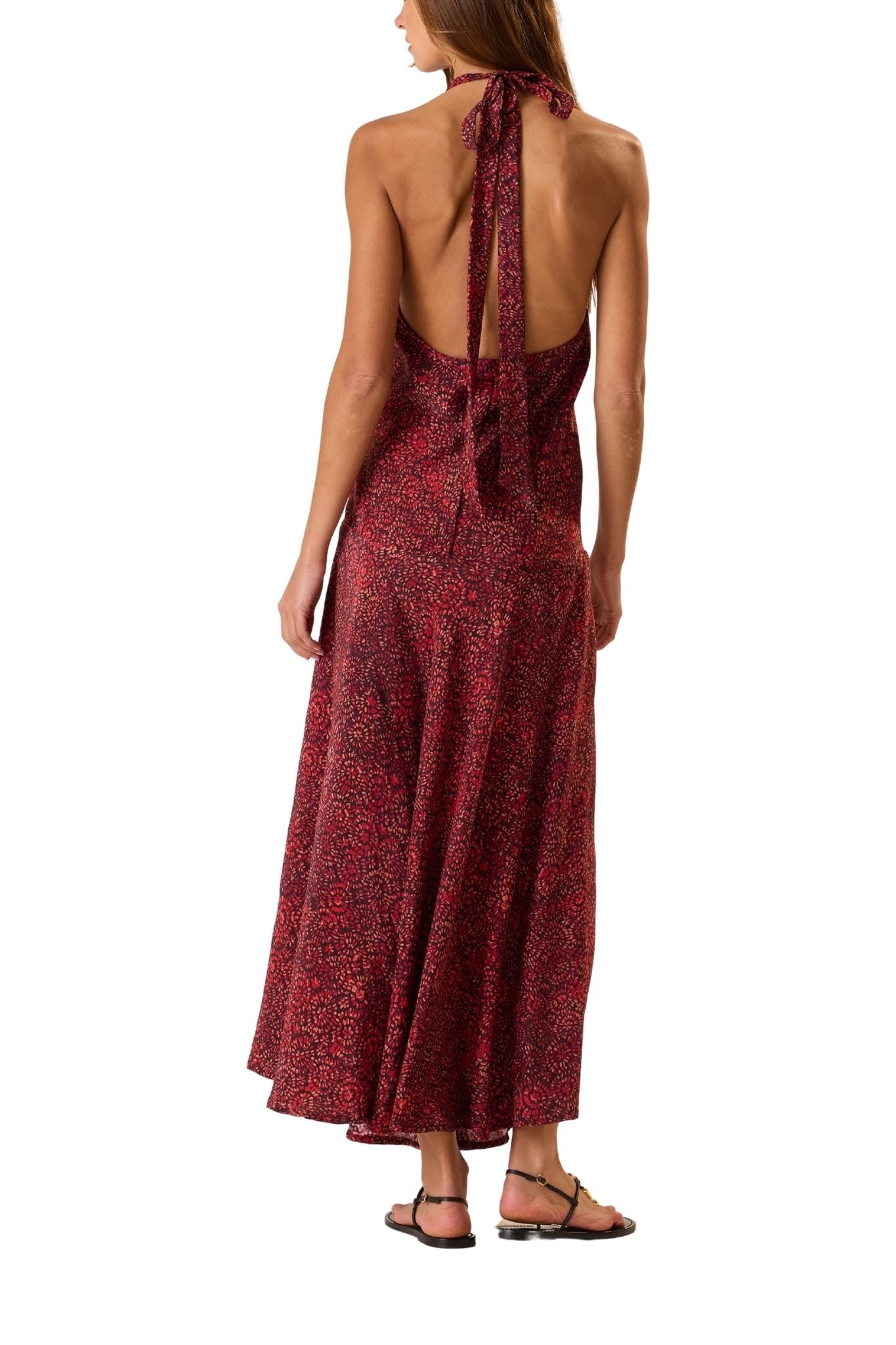 Natalie Martin Gwen Dress - Vermillion