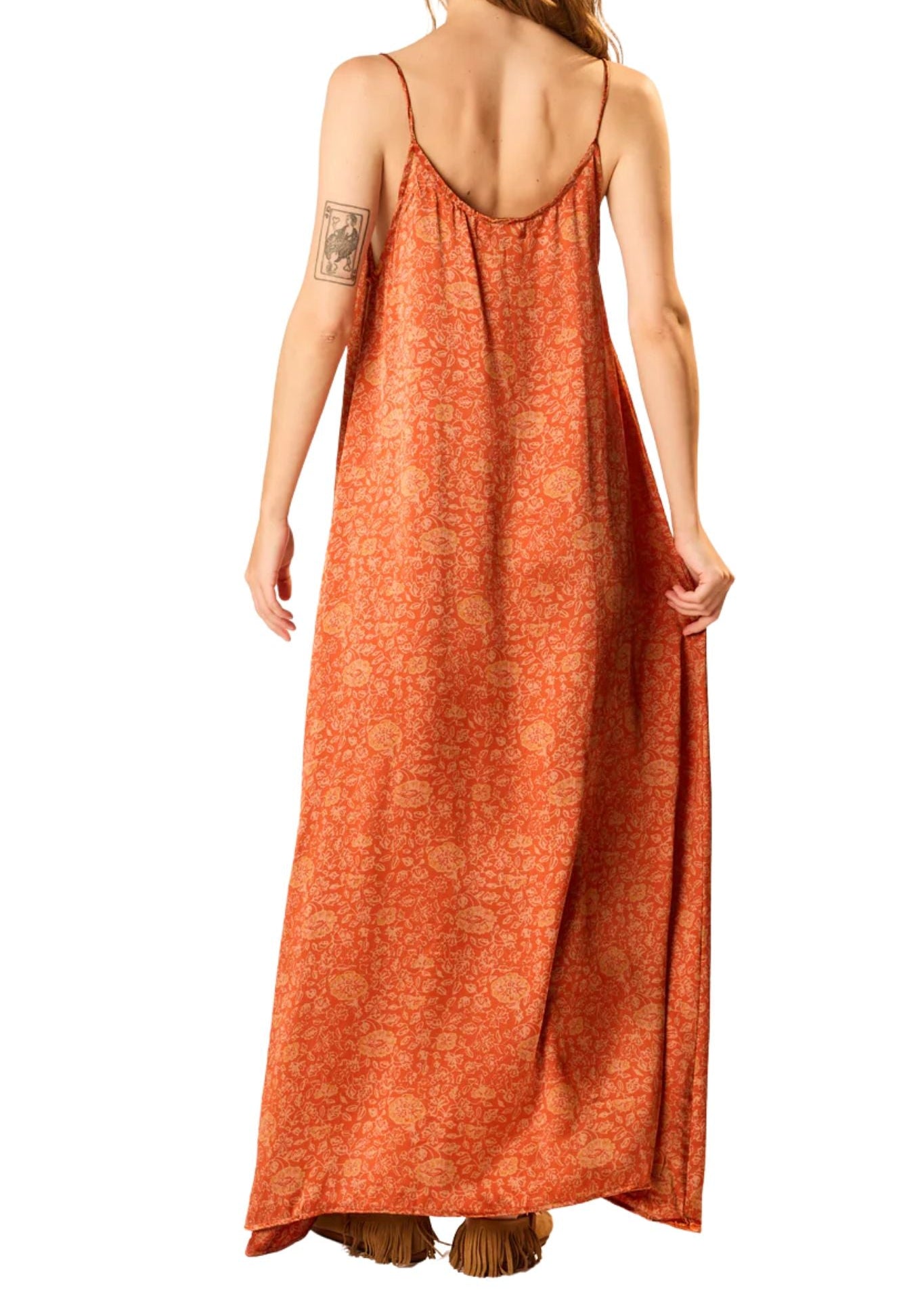 Natalie Martin Heather Maxi - Vermillion