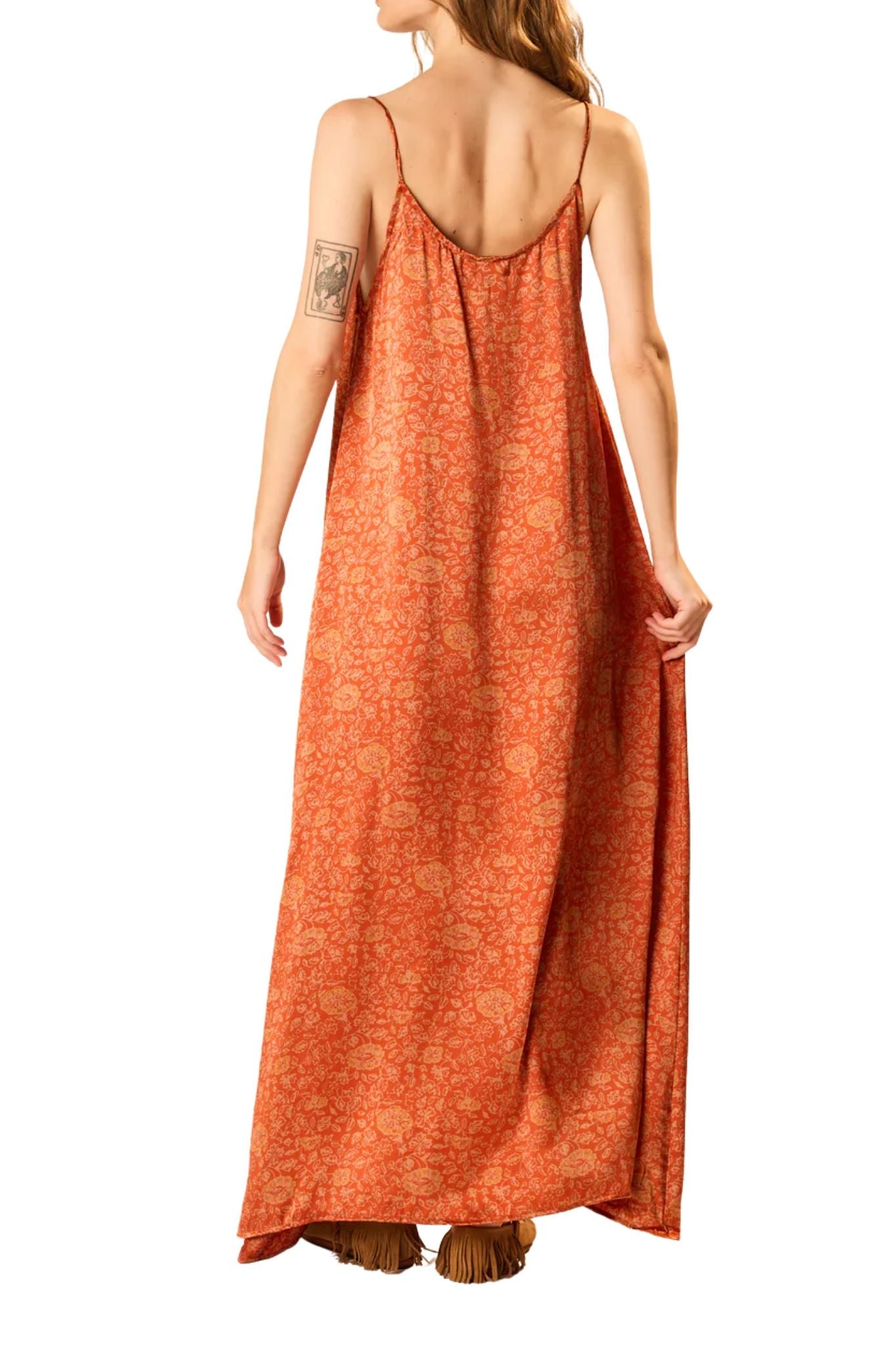 Natalie Martin Heather Maxi - Vermillion