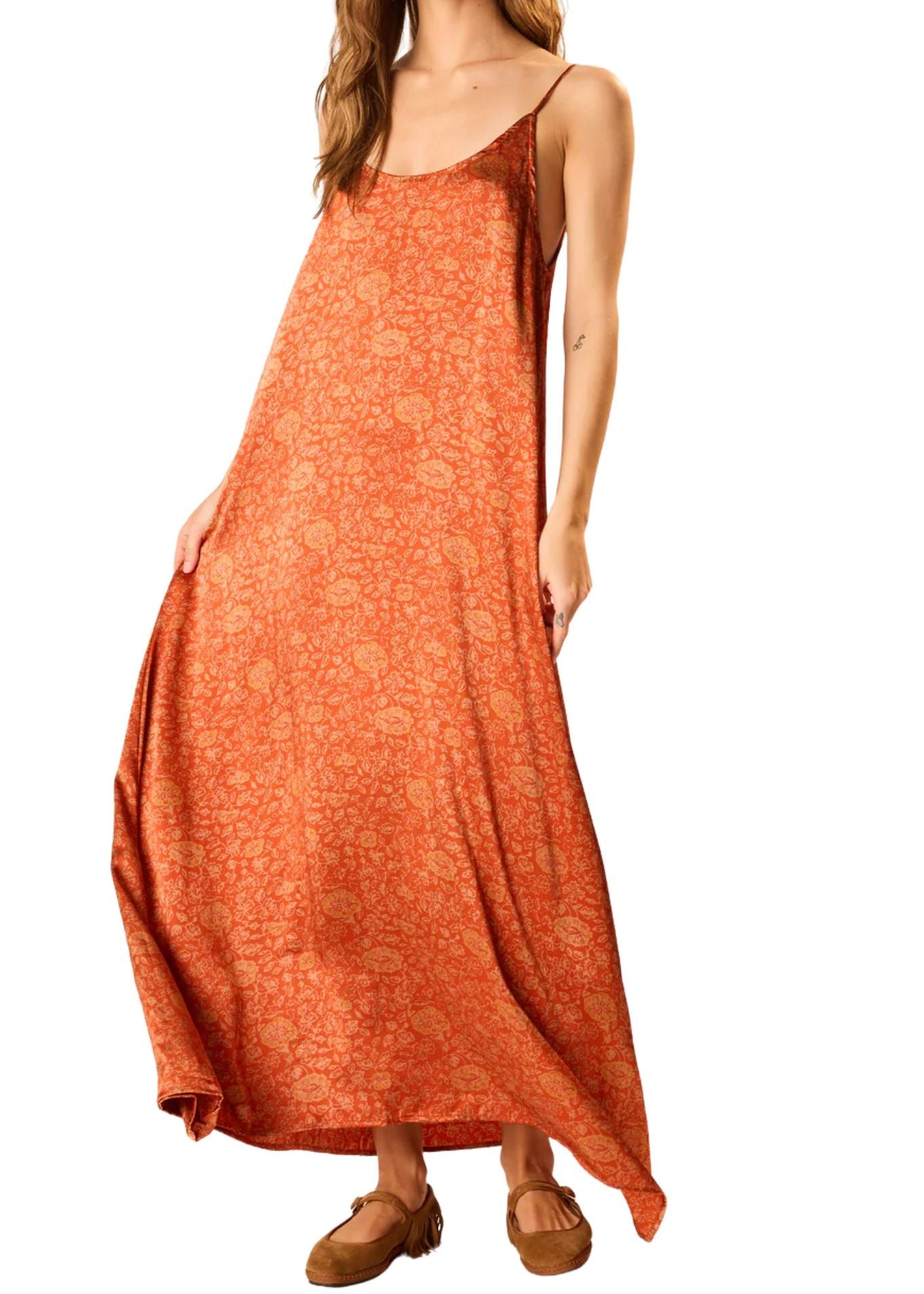 Natalie Martin Heather Maxi - Vermillion