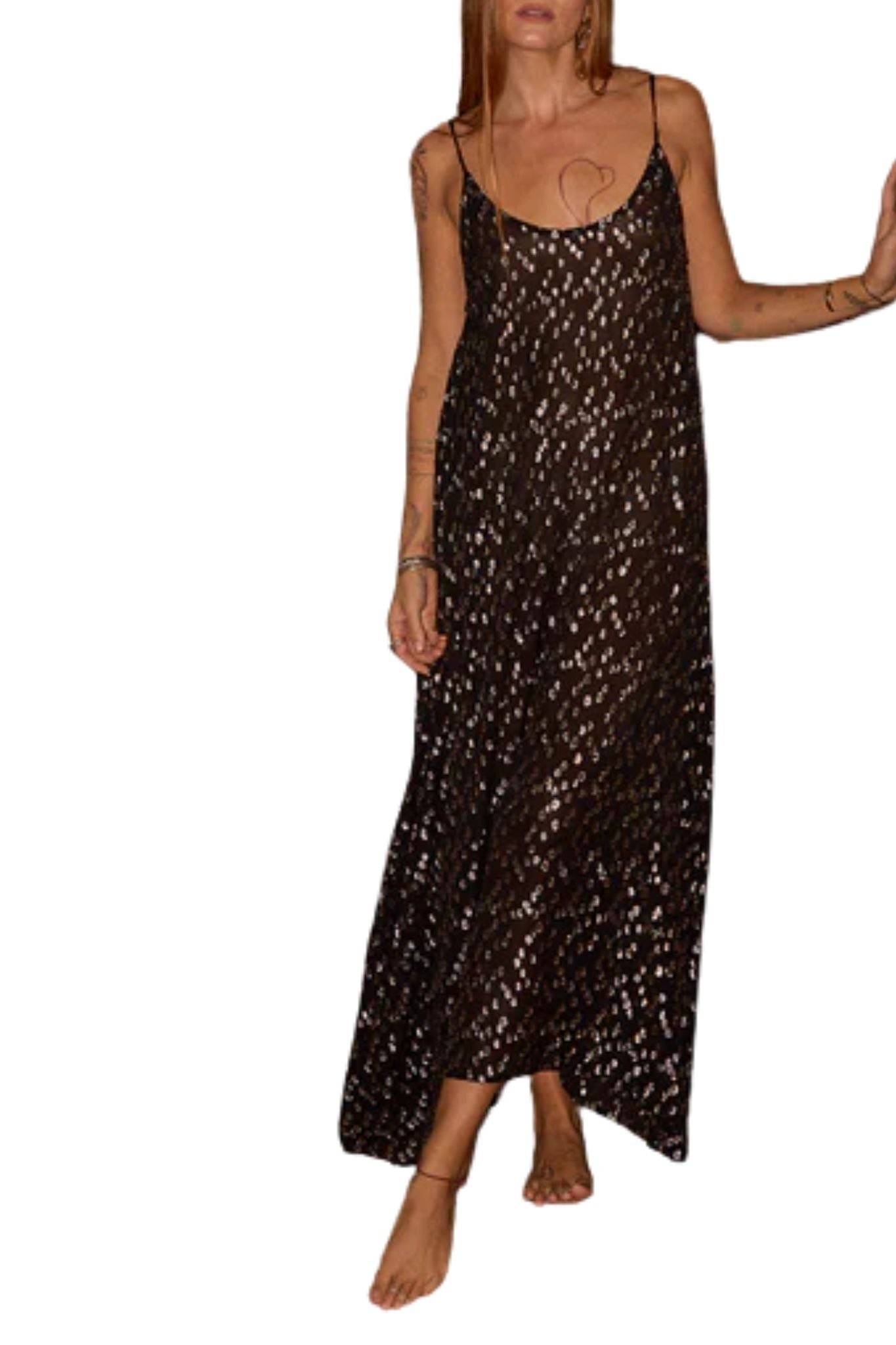 Natalie Martin Heather Maxi - Vermillion