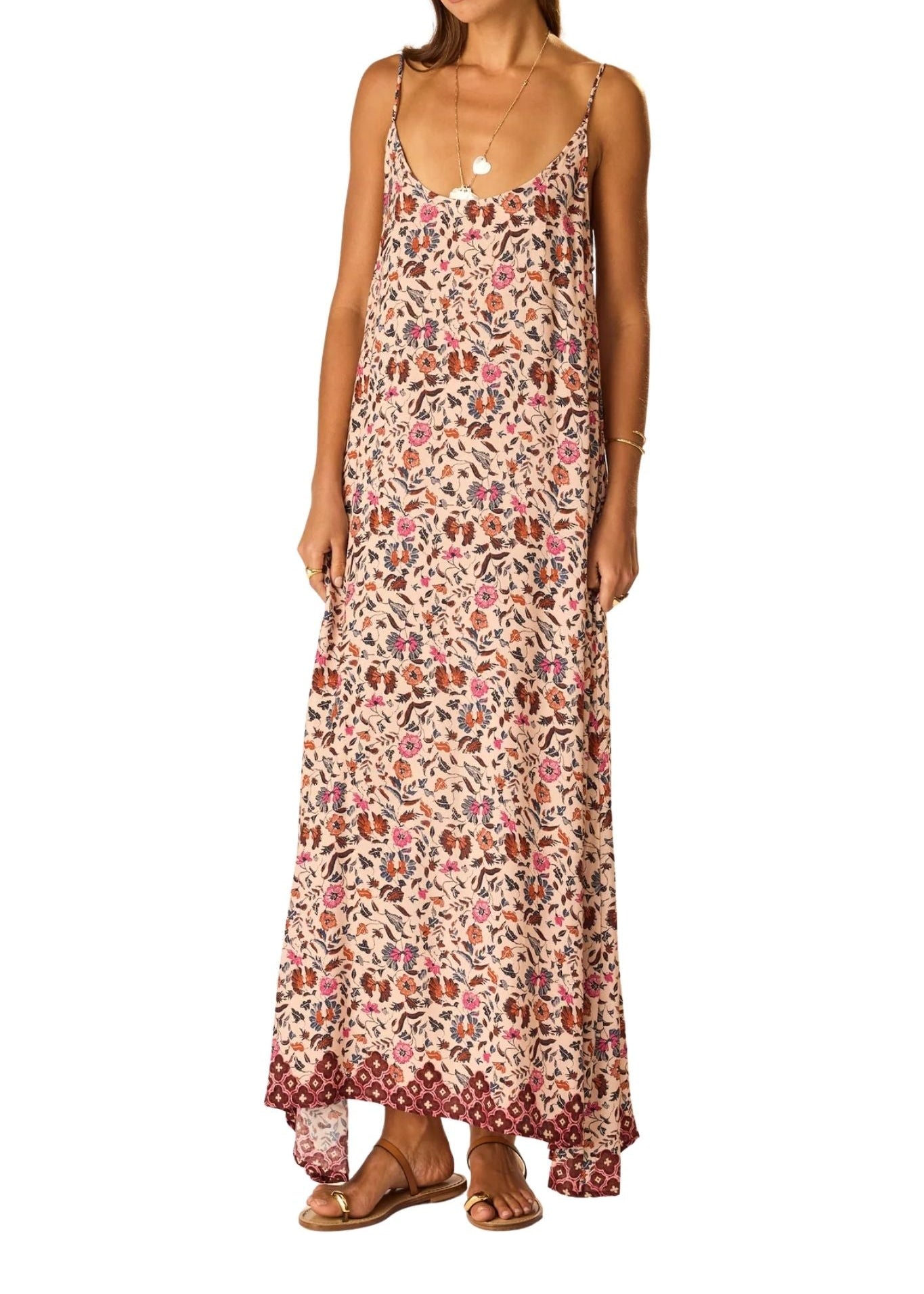 Natalie Martin Heather Maxi - Vermillion