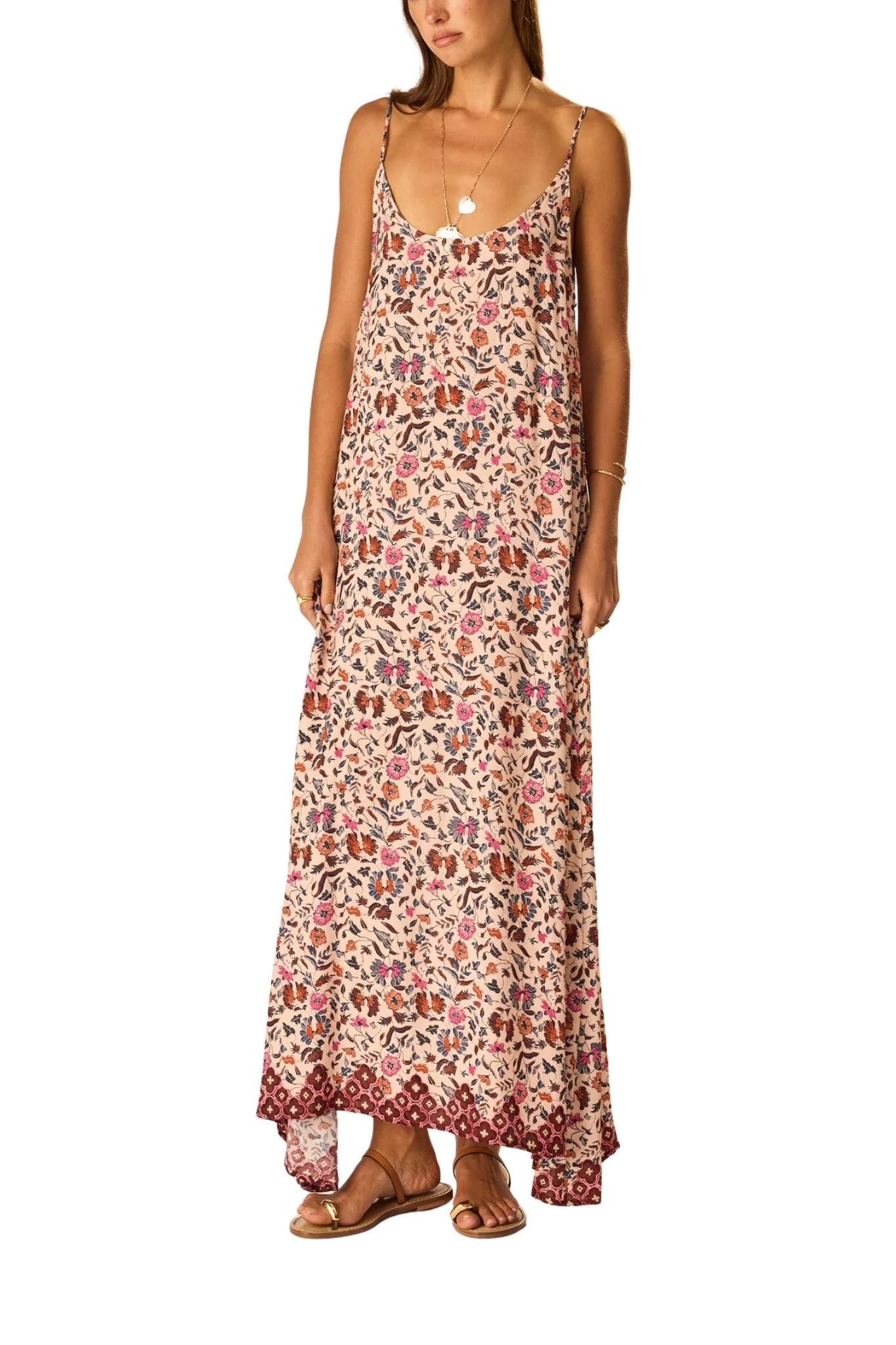 Natalie Martin Heather Maxi - Vermillion