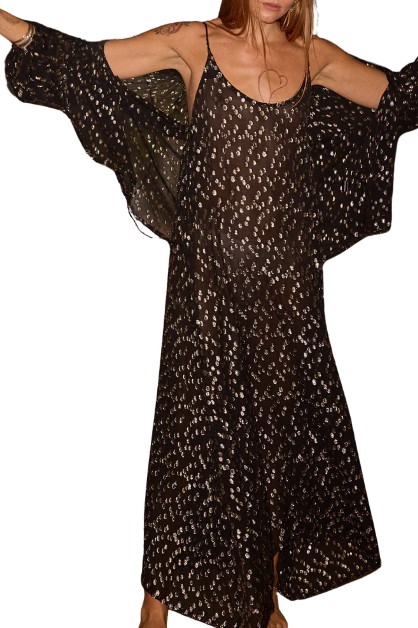 Natalie Martin Heather Maxi - Vermillion