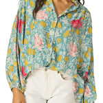 Natalie Martin Iris Top - Vermillion