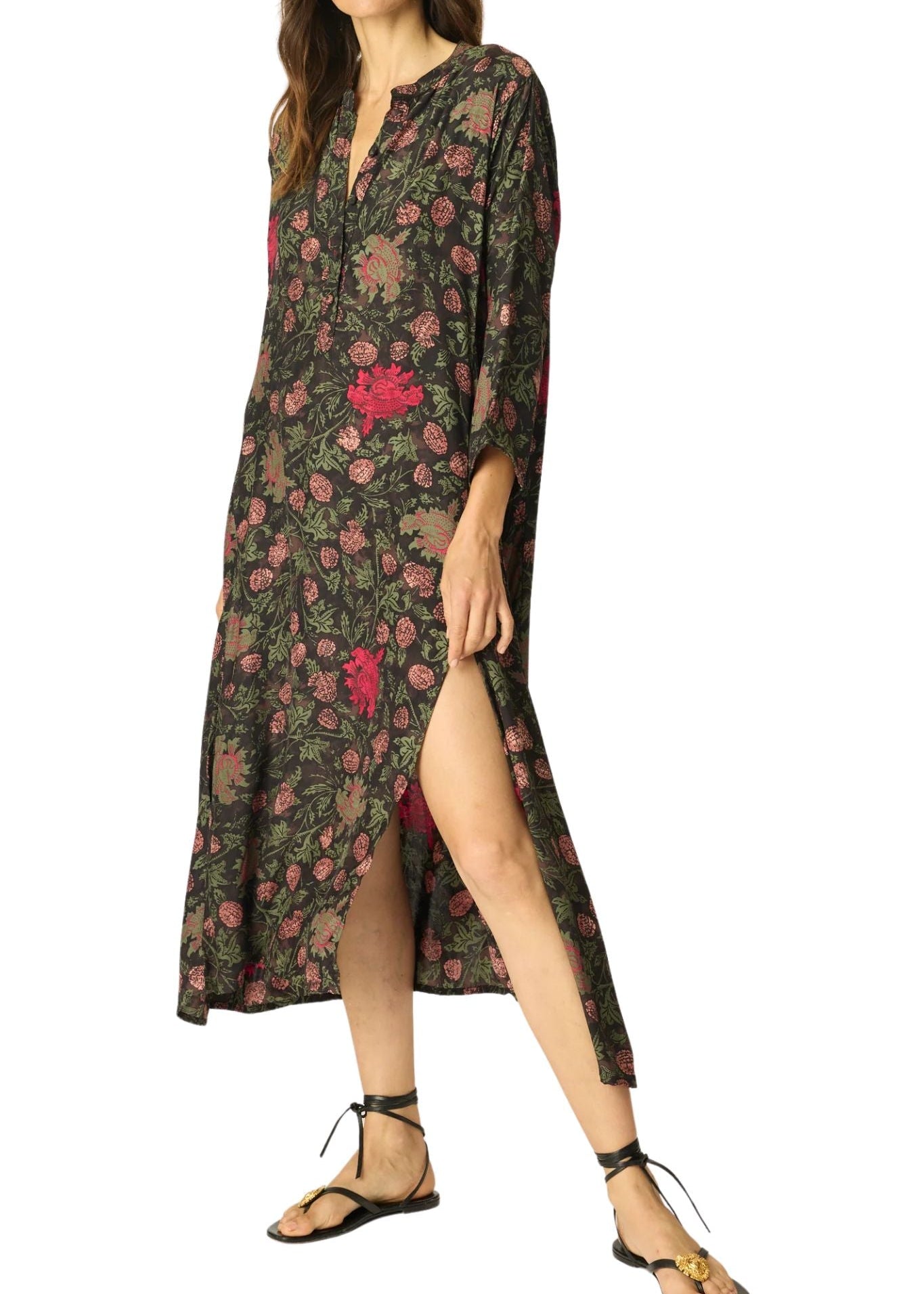 Natalie Martin Isobel Dress - Vermillion