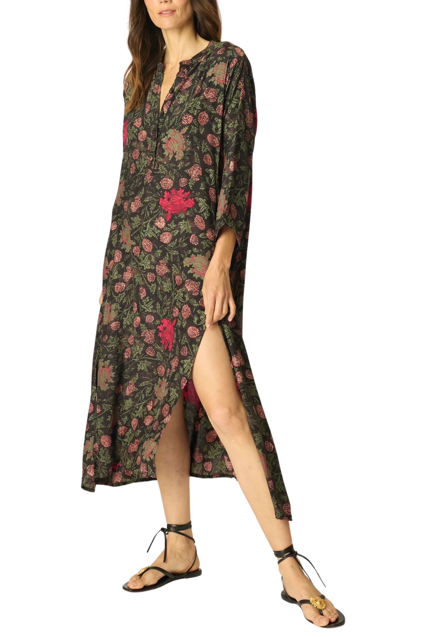 Natalie Martin Isobel Dress - Vermillion