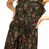 Natalie Martin Jasmine Maxi Dress with Sash - Vermillion