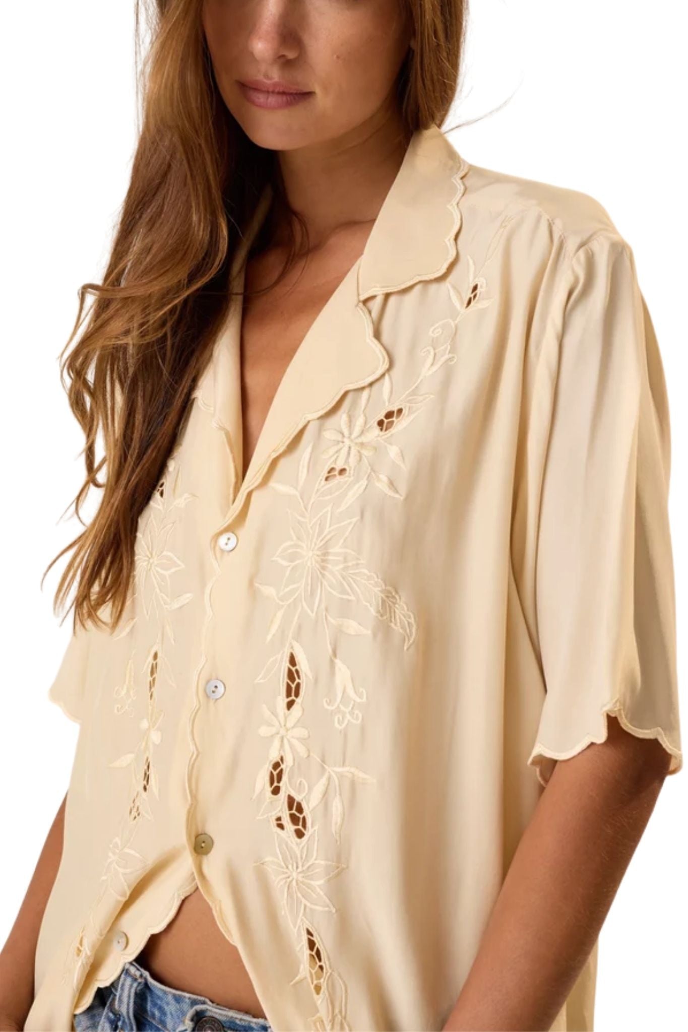Natalie Martin Kevin Shirt - Vermillion