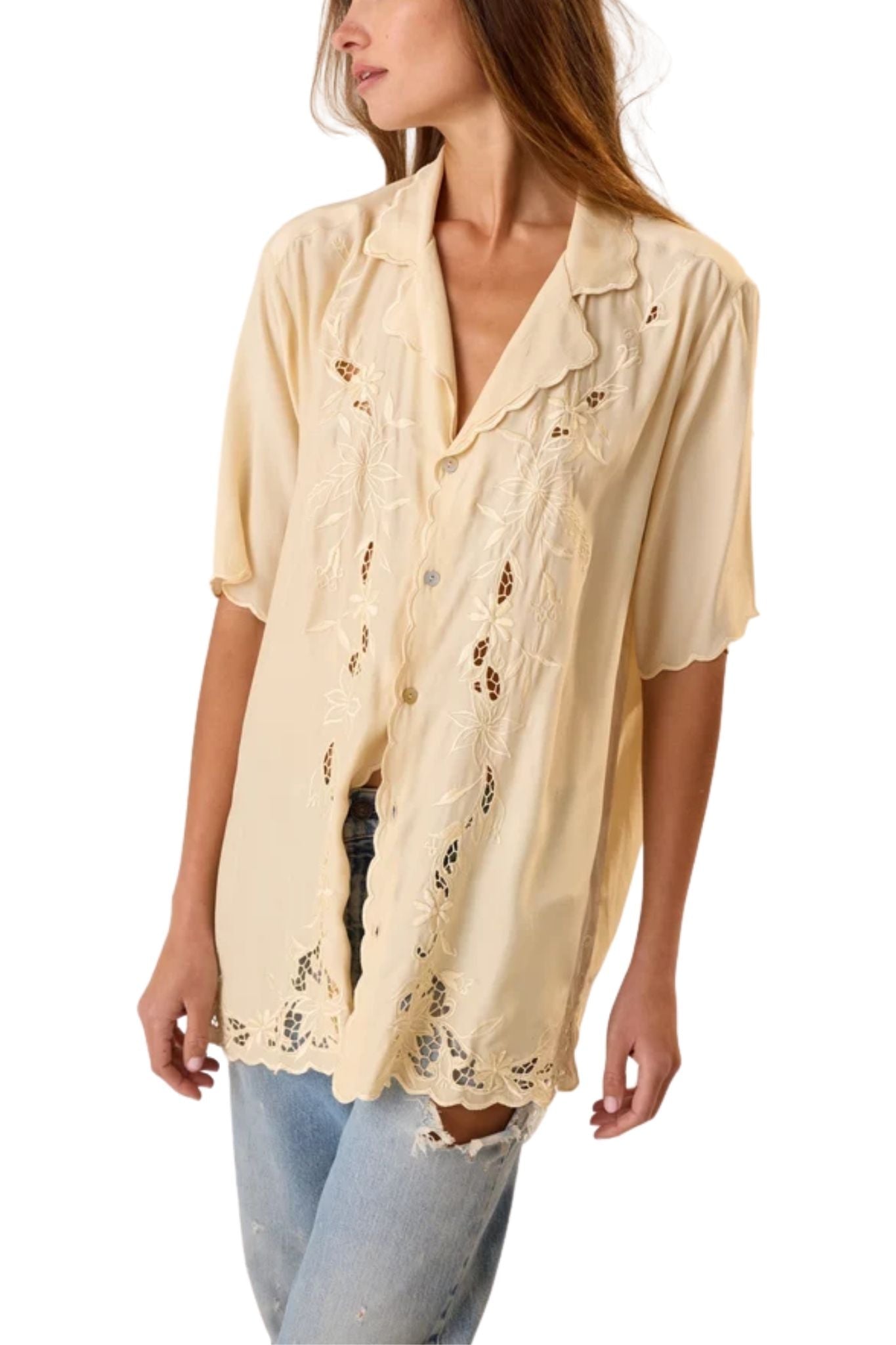 Natalie Martin Kevin Shirt - Vermillion