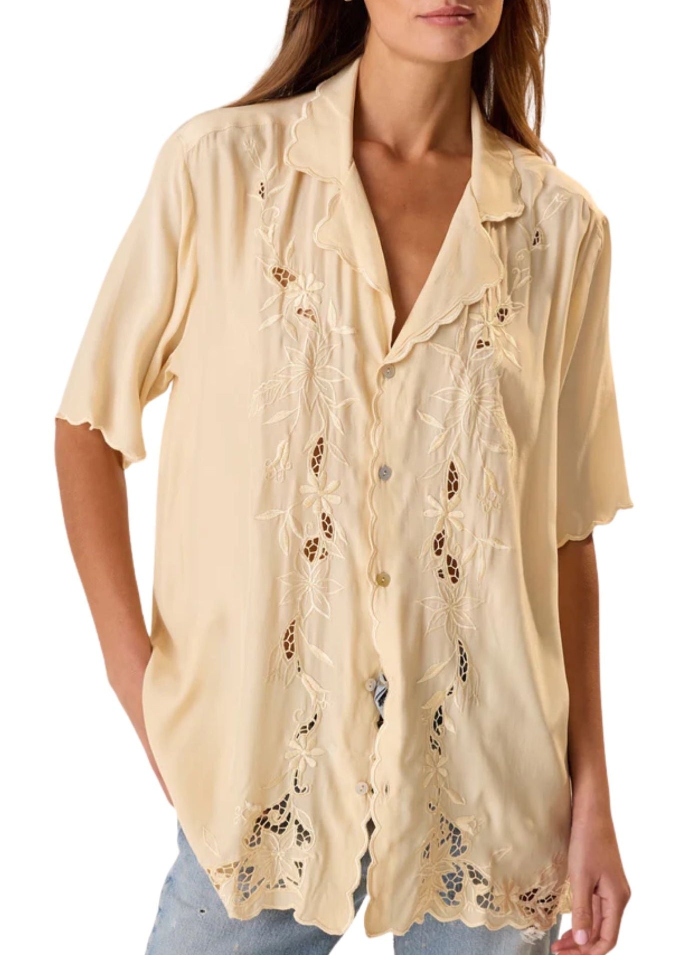 Natalie Martin Kevin Shirt - Vermillion