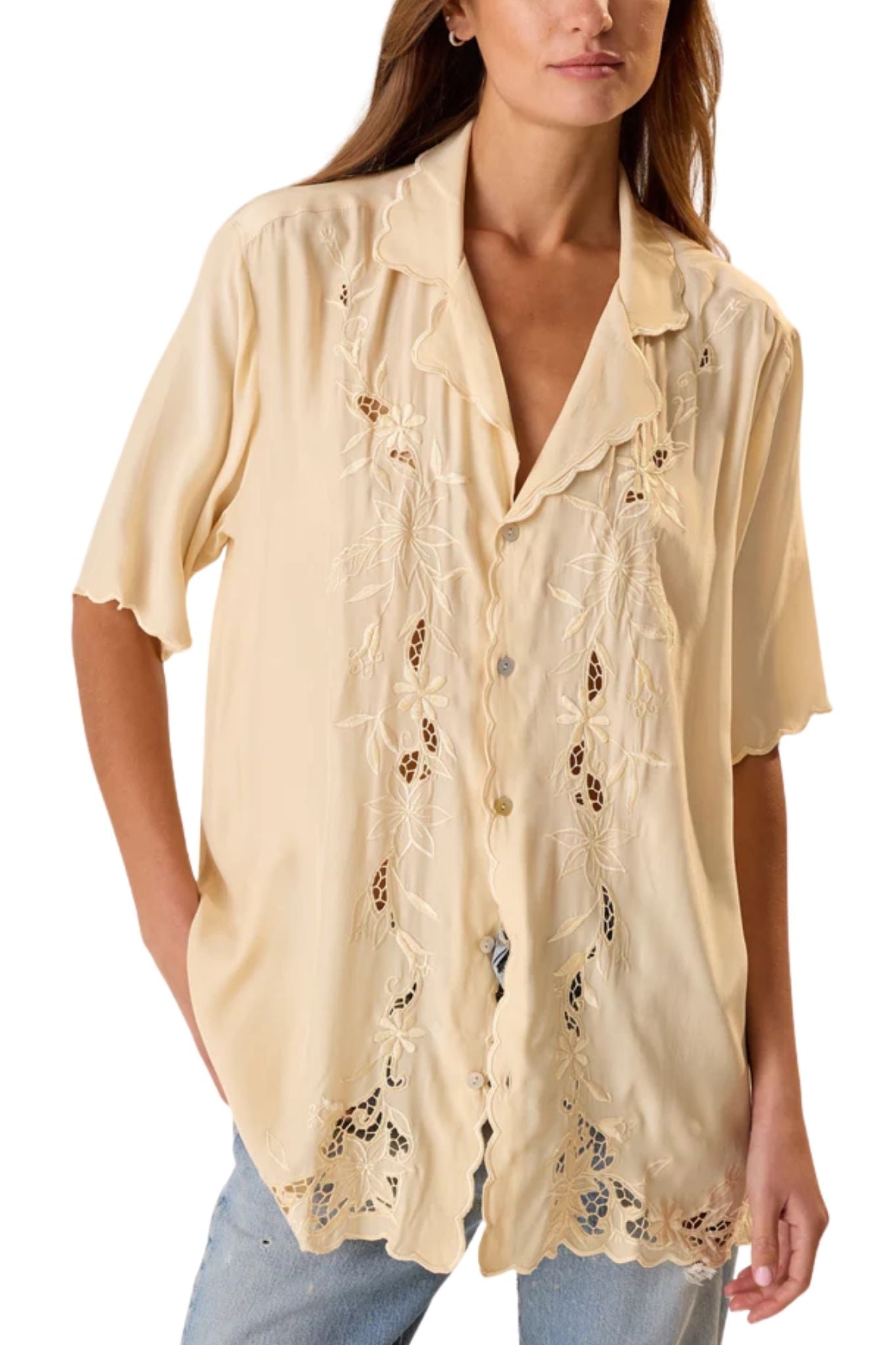 Natalie Martin Kevin Shirt - Vermillion