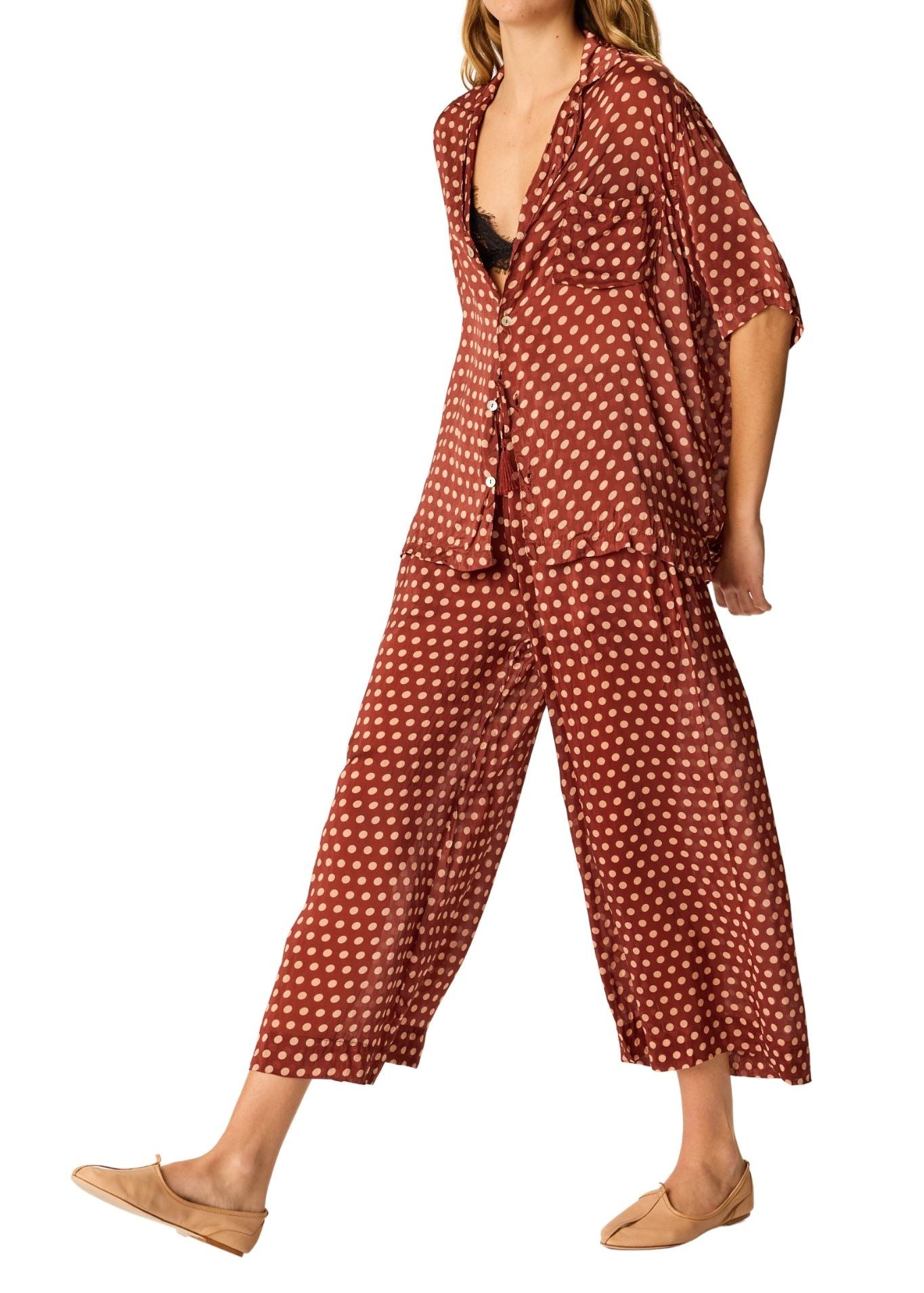 Natalie Martin Kevin Shirt - Vermillion