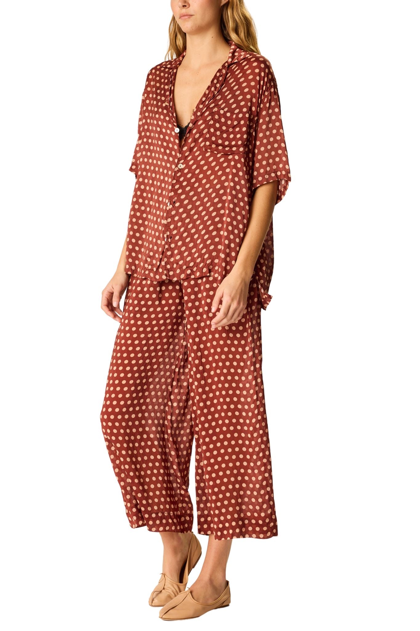 Natalie Martin Kevin Shirt - Vermillion