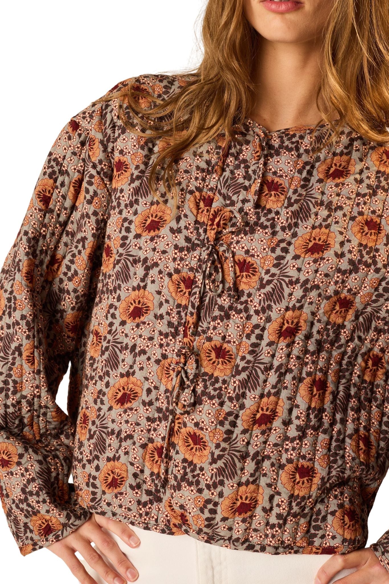 Natalie Martin Lenny Jacket - Vermillion