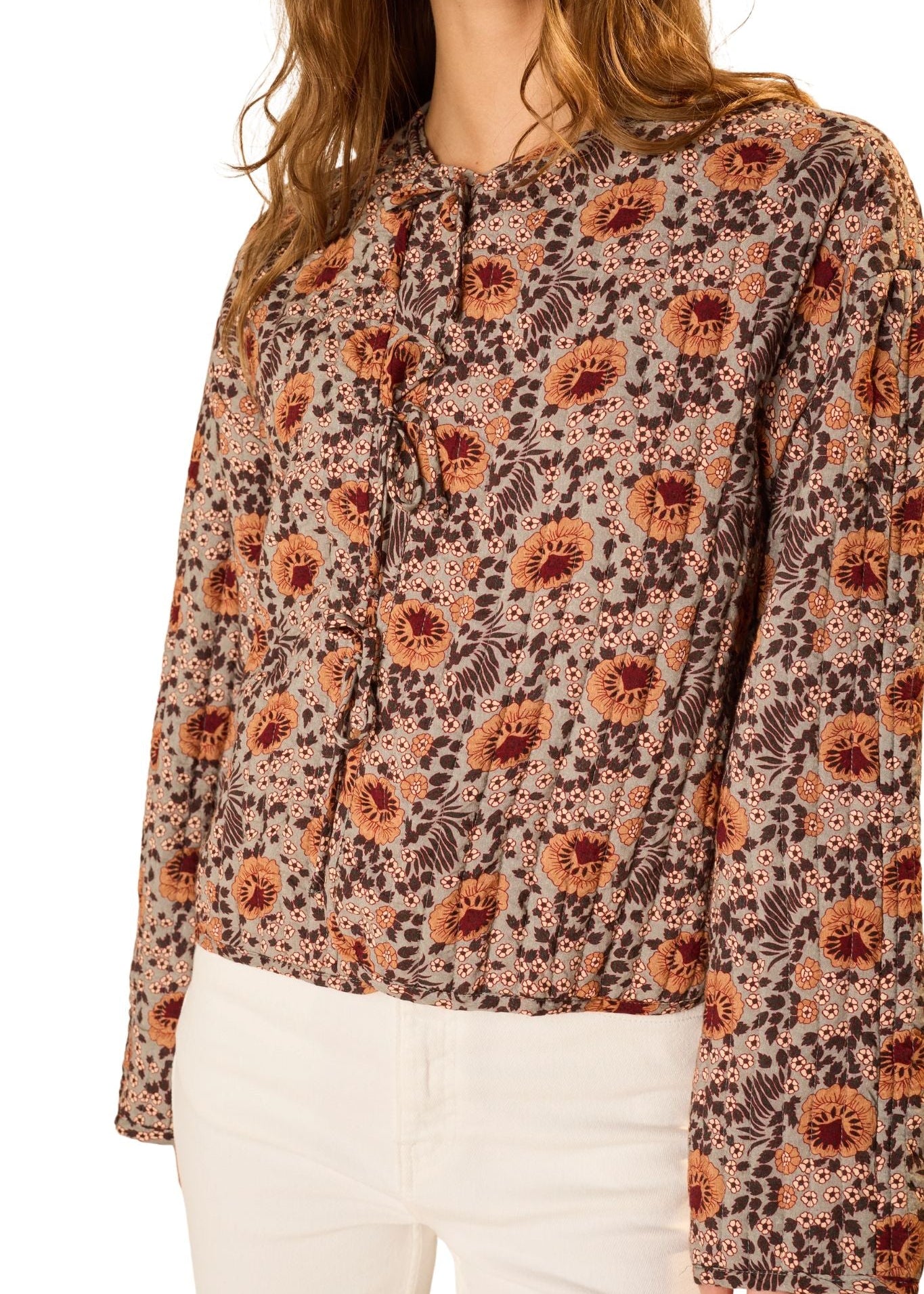 Natalie Martin Lenny Jacket - Vermillion