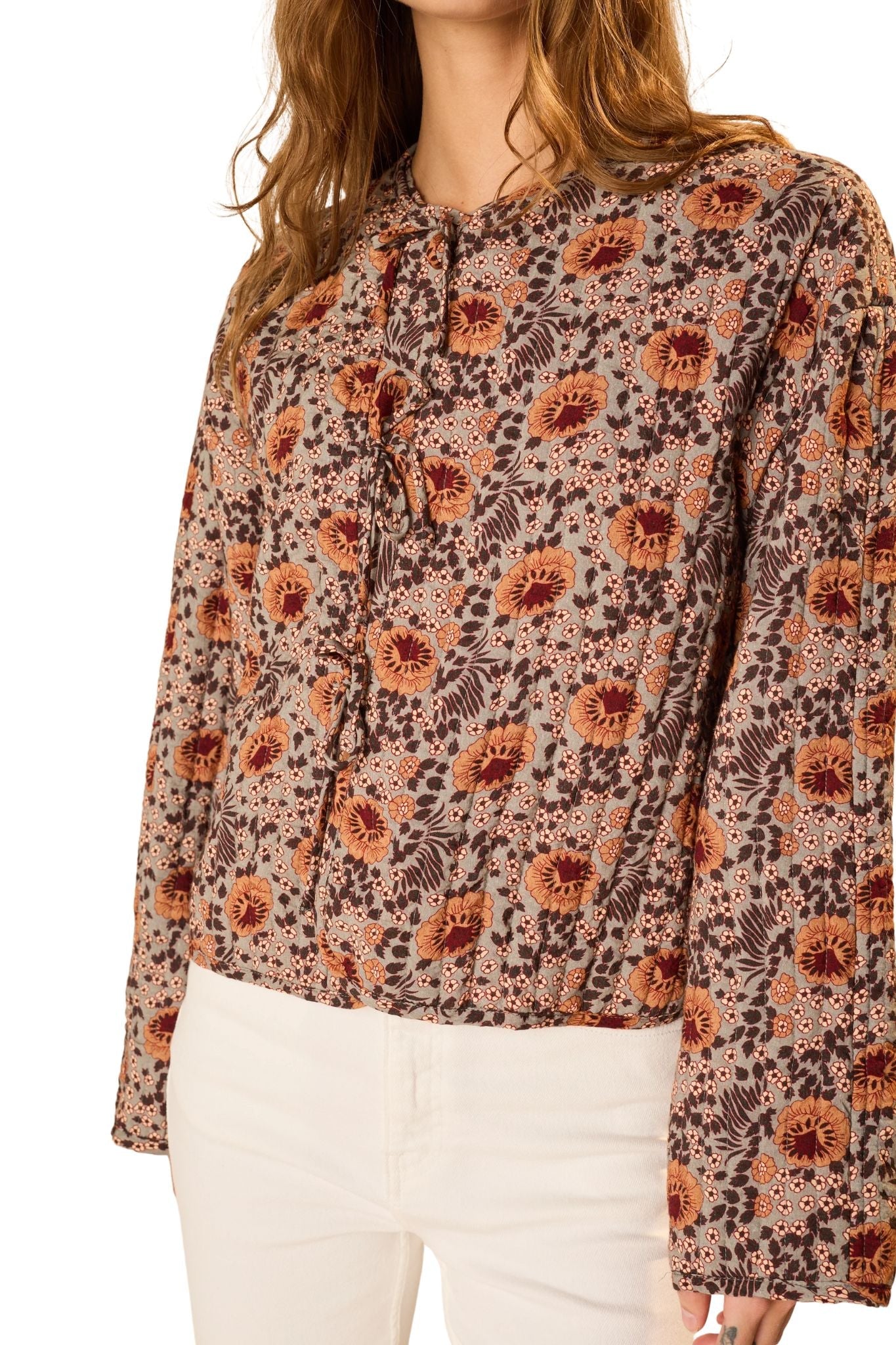 Natalie Martin Lenny Jacket - Vermillion