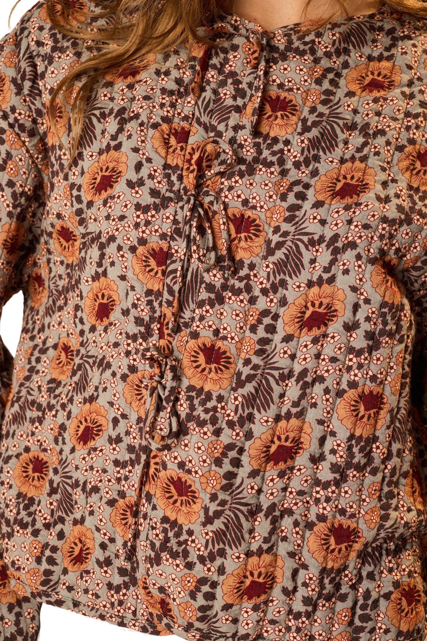 Natalie Martin Lenny Jacket - Vermillion