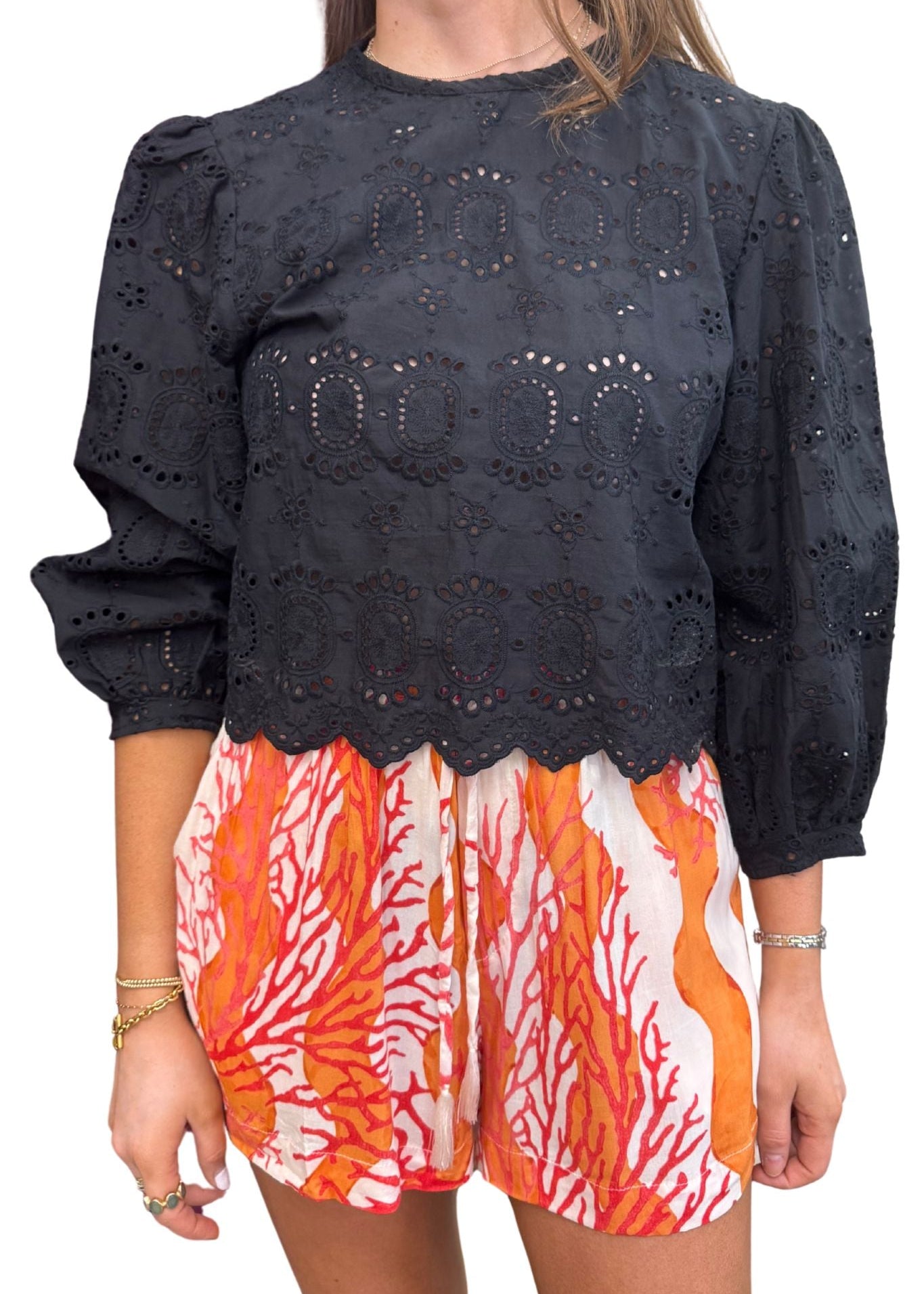 Natalie Martin Lisa Top - Vermillion