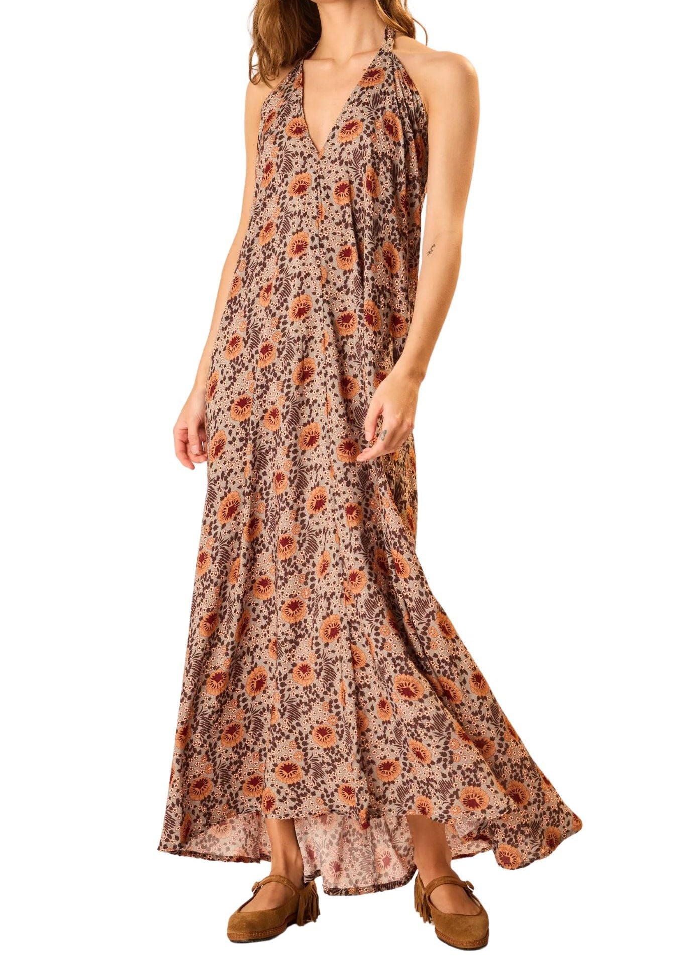 Natalie Martin Lola Dress - Vermillion