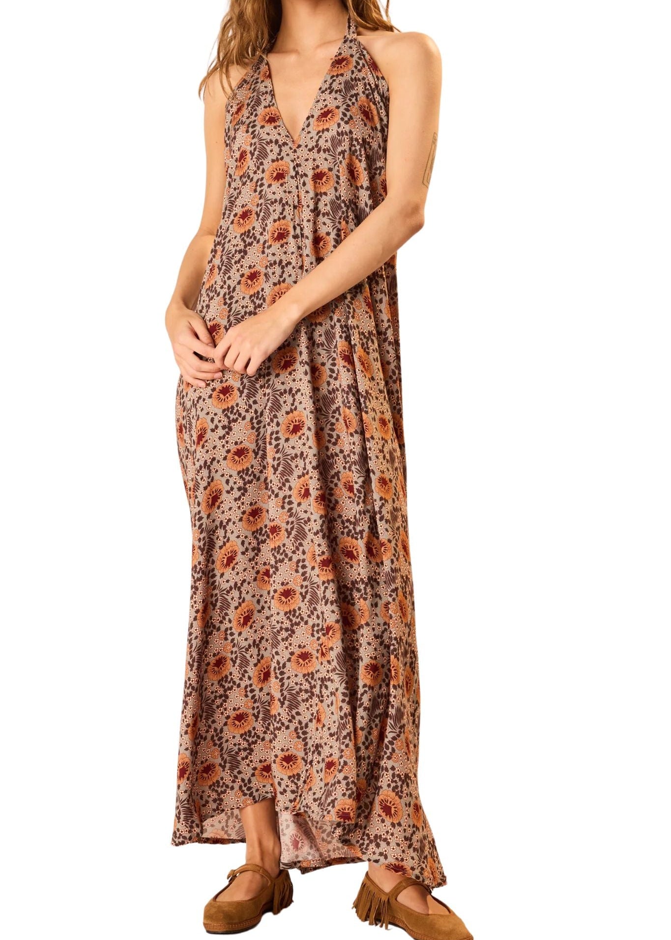 Natalie Martin Lola Dress - Vermillion