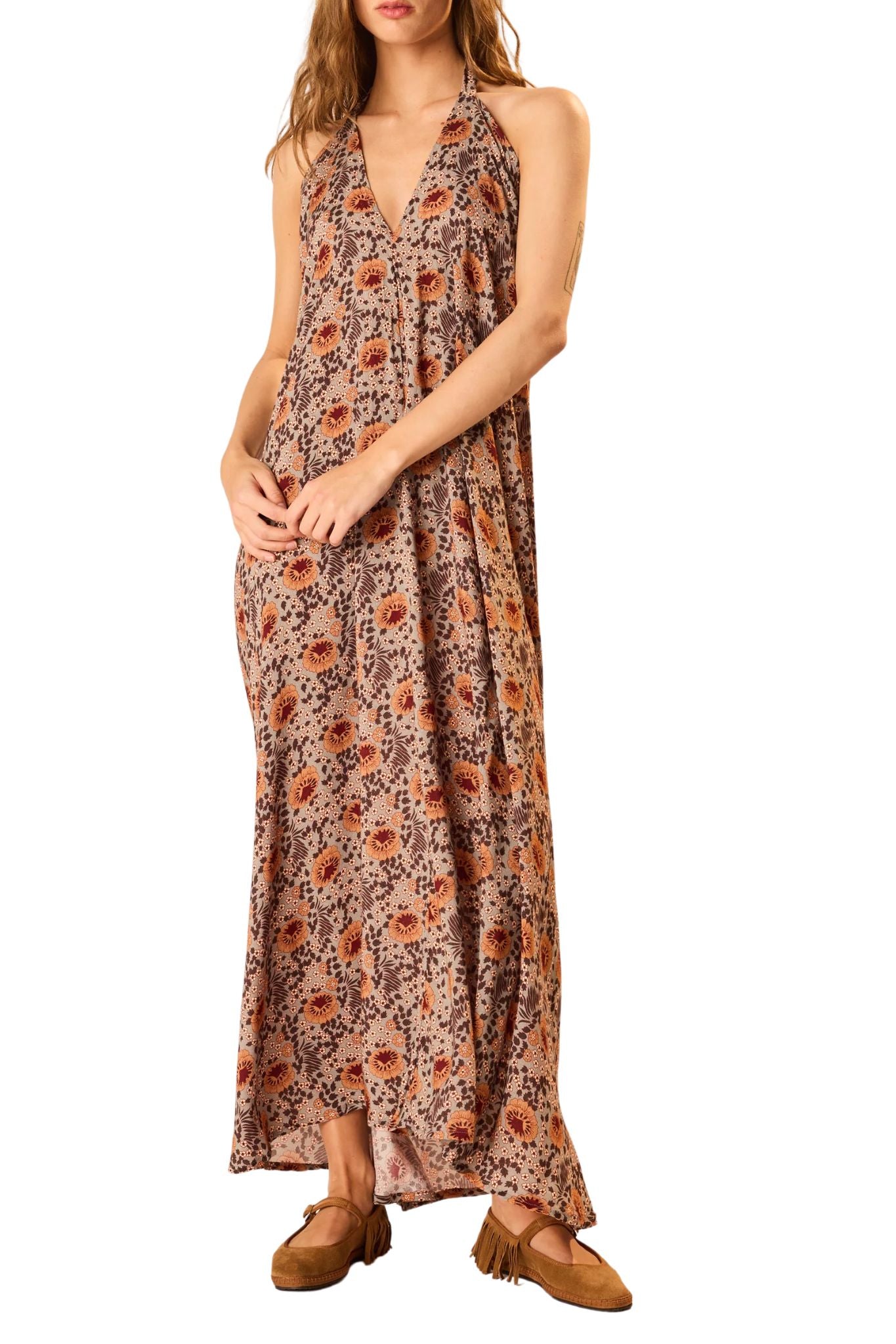 Natalie Martin Lola Dress - Vermillion